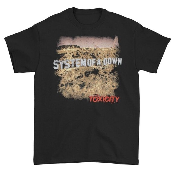 System Of A Down Toxicity T-Shirt - Rock Band Unisex Graphic Tee - Picture 1 of 5
